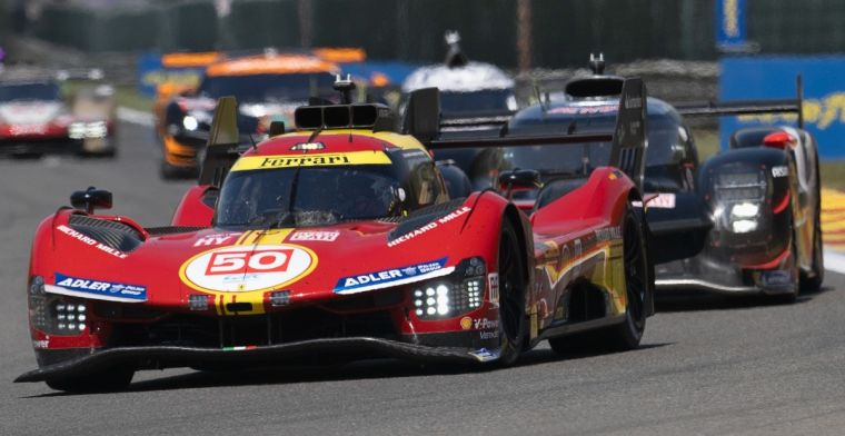 Outsider surprises all factory teams in WEC Spa race after Cadillac crash